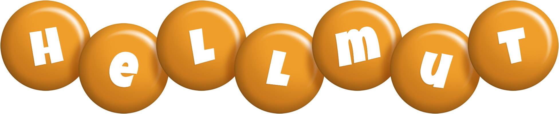 Hellmut candy-orange logo
