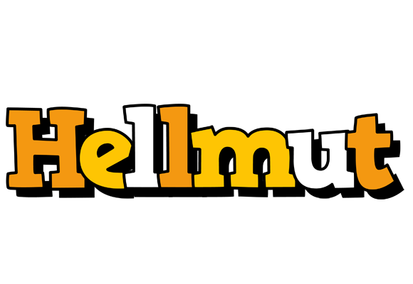 Hellmut cartoon logo