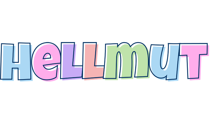 Hellmut pastel logo
