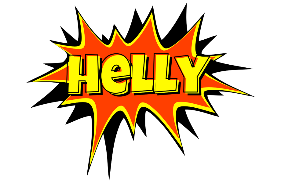 Helly bazinga logo