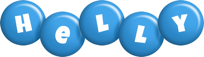 Helly candy-blue logo