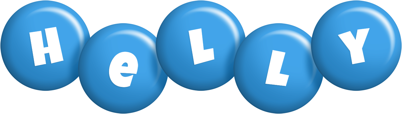 Helly candy-blue logo