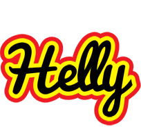 Helly flaming logo