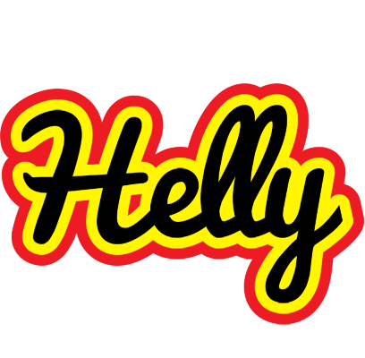 Helly flaming logo