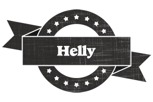 Helly grunge logo