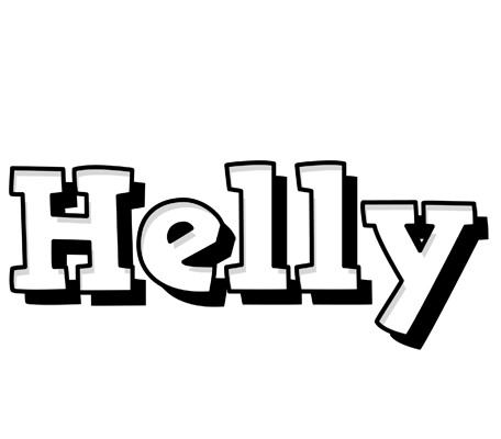 Helly snowing logo
