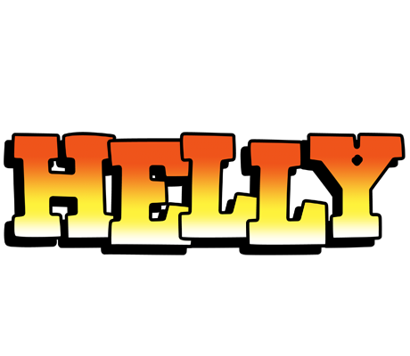 Helly sunset logo