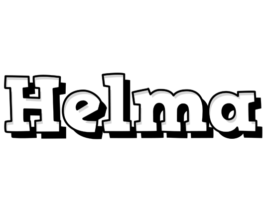 Helma snowing logo