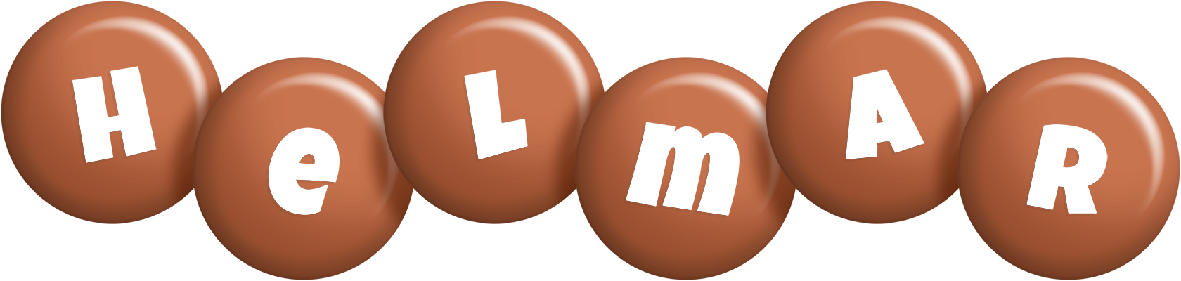 Helmar candy-brown logo