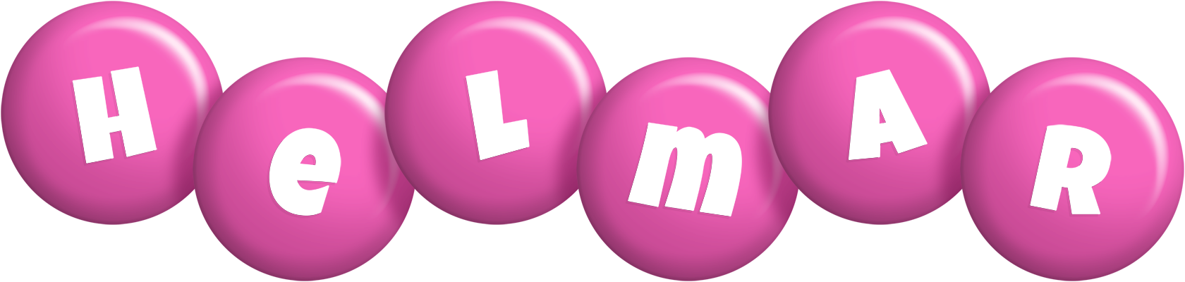 Helmar candy-pink logo