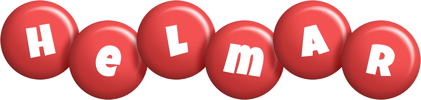 Helmar candy-red logo