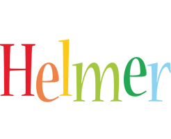Helmer birthday logo