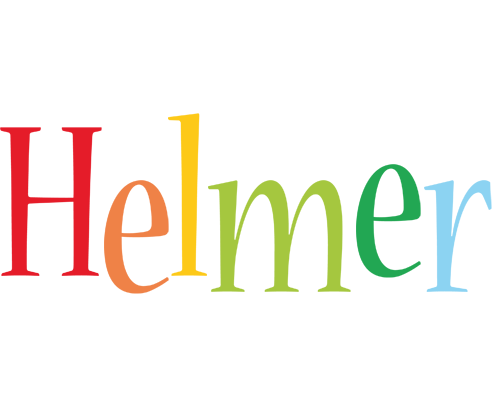 Helmer birthday logo