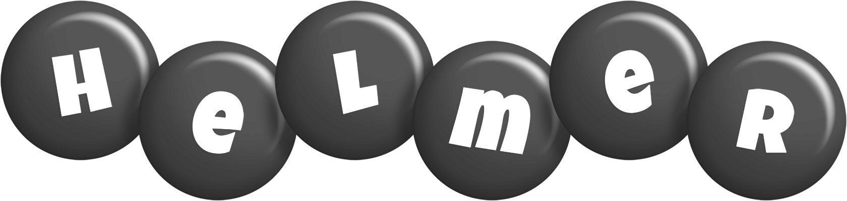 Helmer candy-black logo