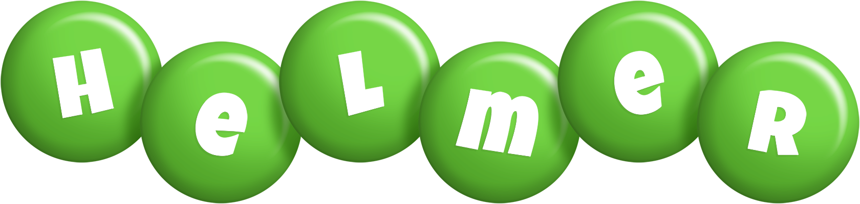 Helmer candy-green logo