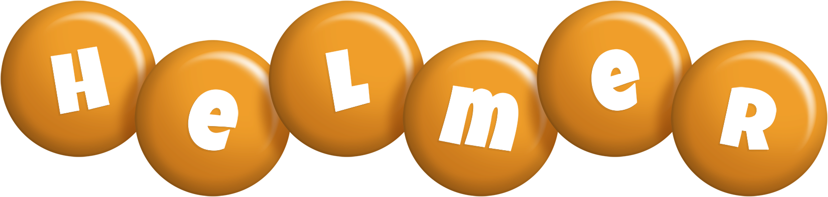 Helmer candy-orange logo