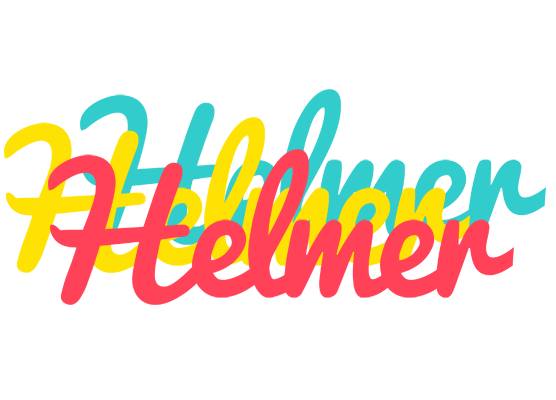Helmer disco logo