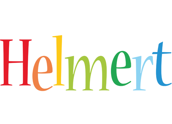 Helmert birthday logo