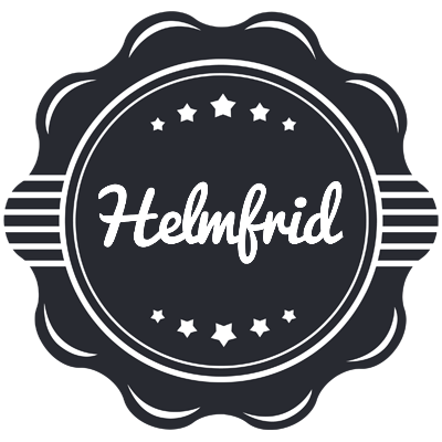 Helmfrid badge logo