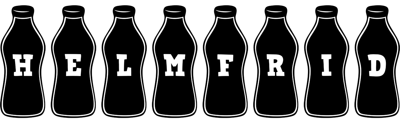 Helmfrid bottle logo