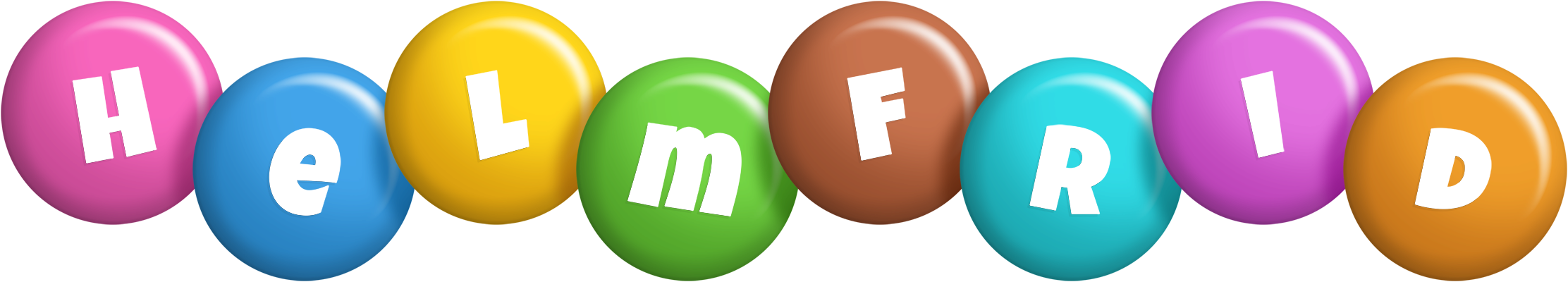 Helmfrid candy logo