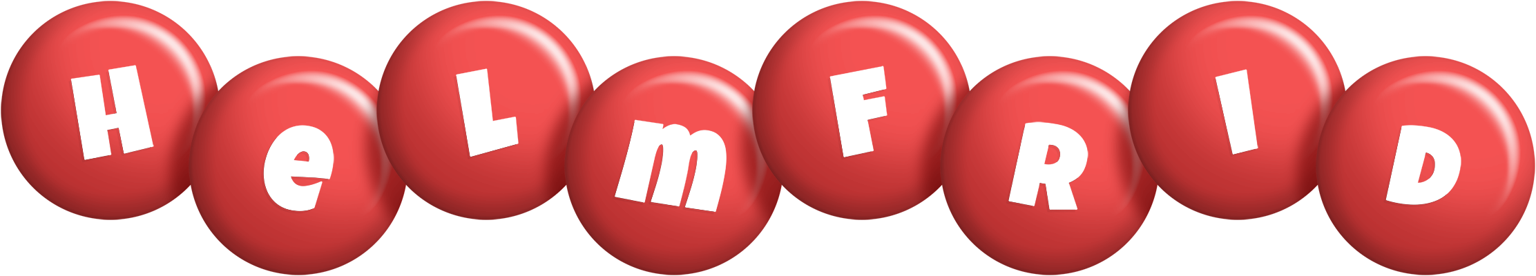 Helmfrid candy-red logo