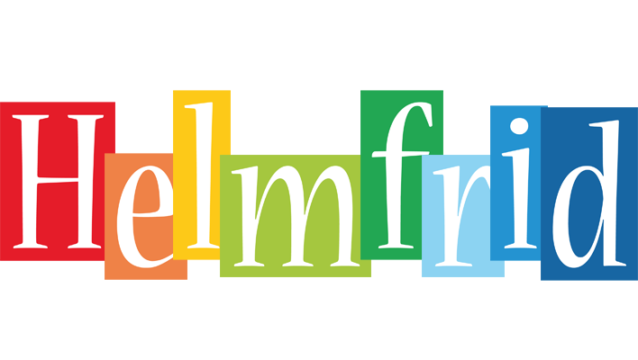 Helmfrid colors logo