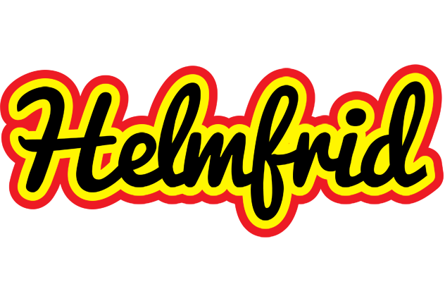 Helmfrid flaming logo