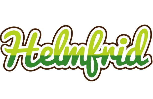 Helmfrid golfing logo