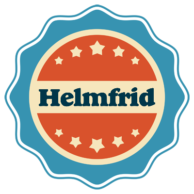Helmfrid labels logo