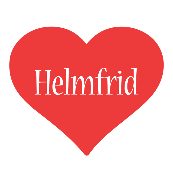 Helmfrid love logo