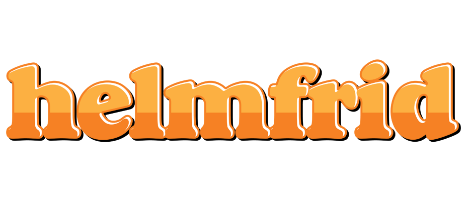 Helmfrid orange logo