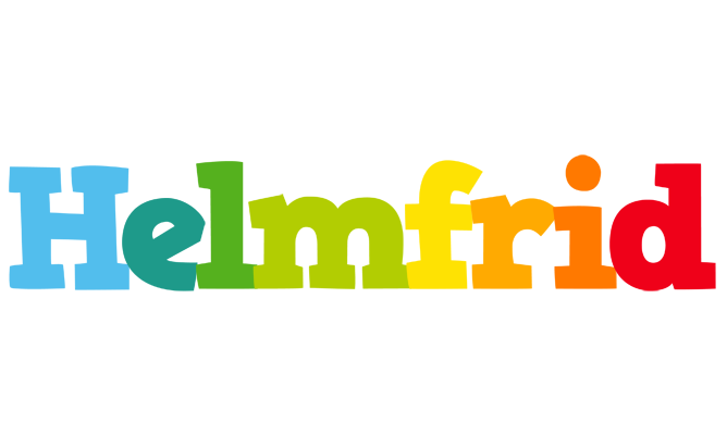 Helmfrid rainbows logo
