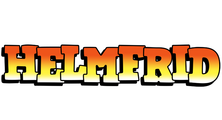 Helmfrid sunset logo