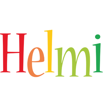 Helmi birthday logo