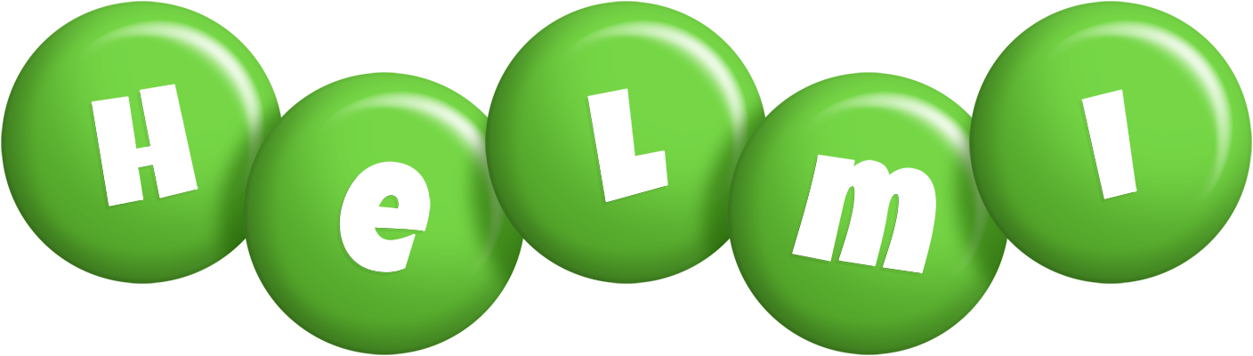 Helmi candy-green logo