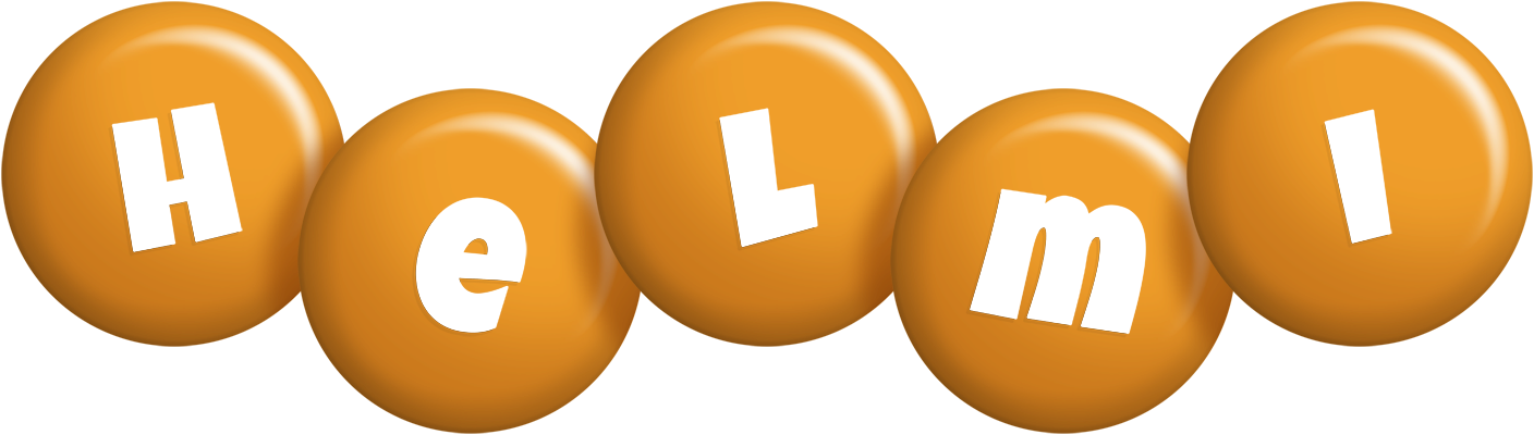 Helmi candy-orange logo