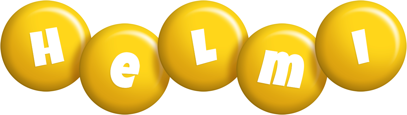 Helmi candy-yellow logo