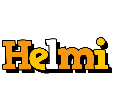 Helmi cartoon logo