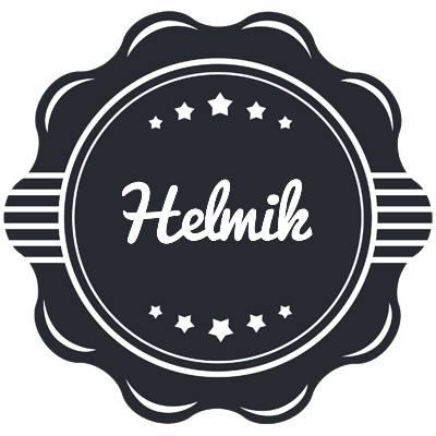 Helmik badge logo