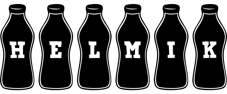Helmik bottle logo