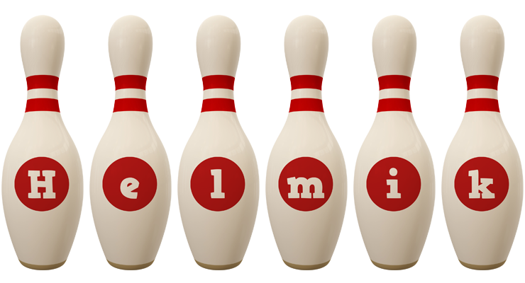 Helmik bowling-pin logo