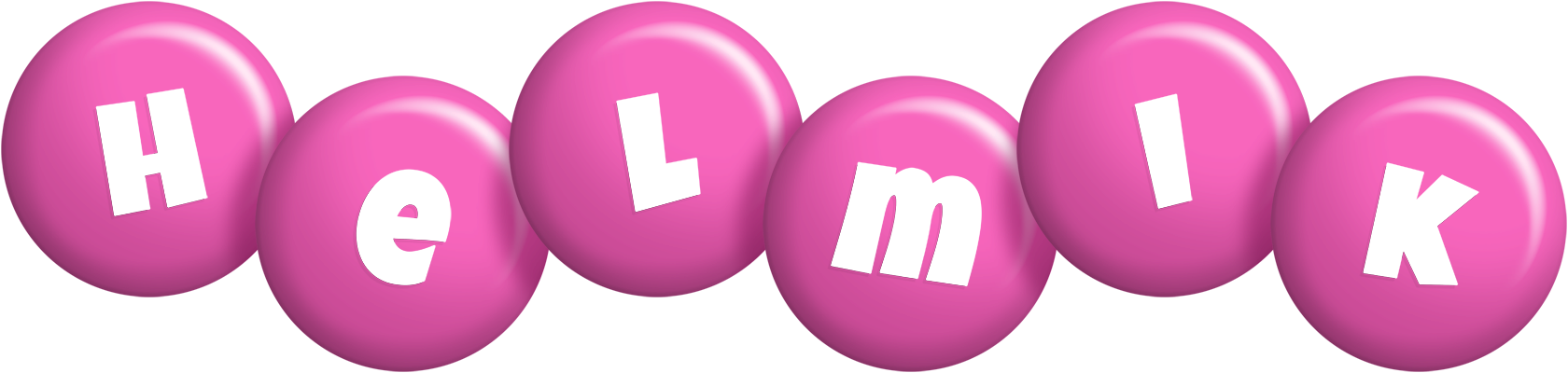 Helmik candy-pink logo