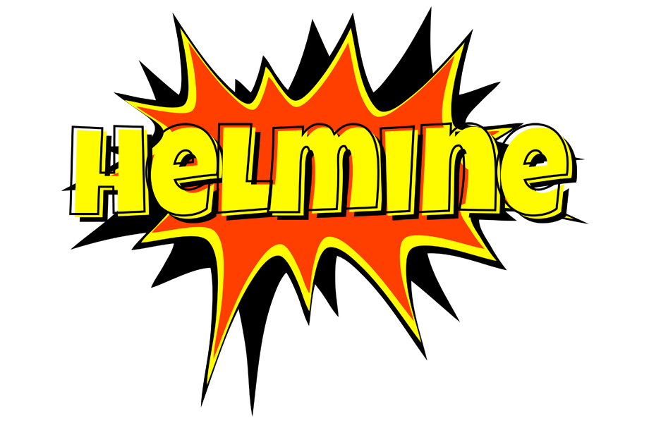Helmine bazinga logo