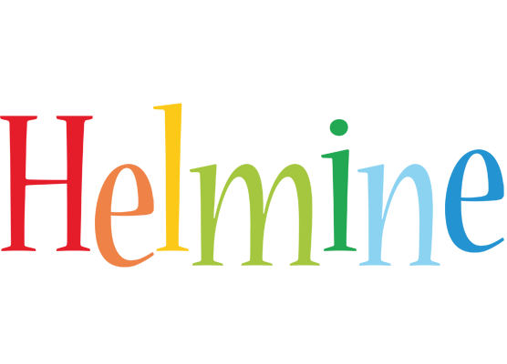 Helmine birthday logo