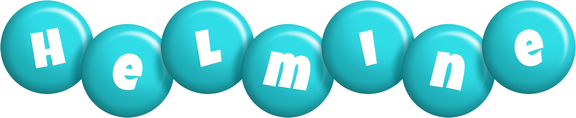 Helmine candy-azur logo