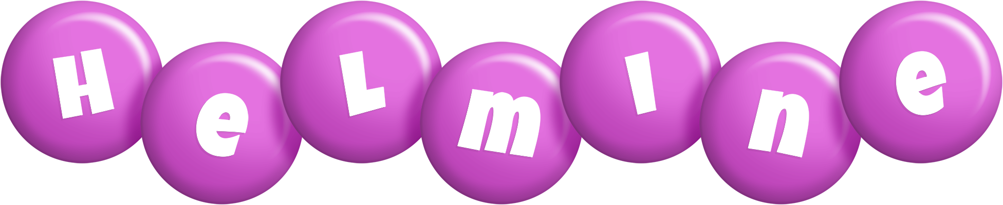 Helmine candy-purple logo