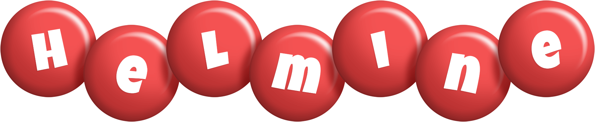 Helmine candy-red logo
