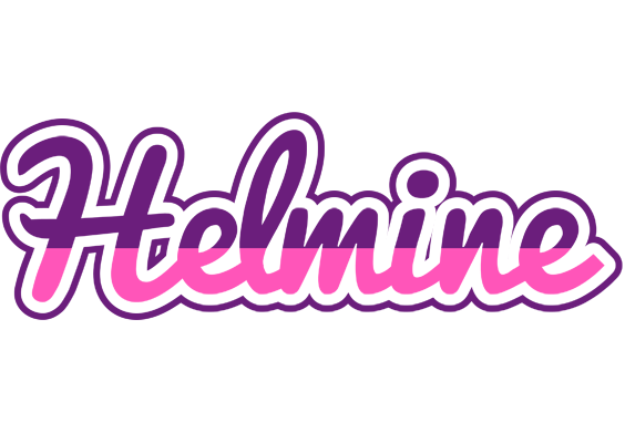 Helmine cheerful logo