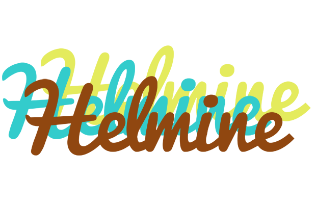 Helmine cupcake logo